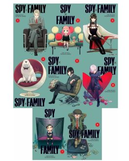 Spy X Family Manga Volumes 1 – 8