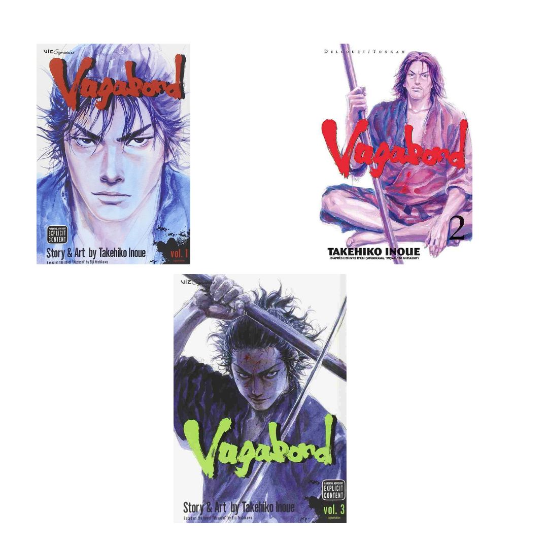 Vagabond Vols. 1, 2 & 3 Combo Of 3 Books