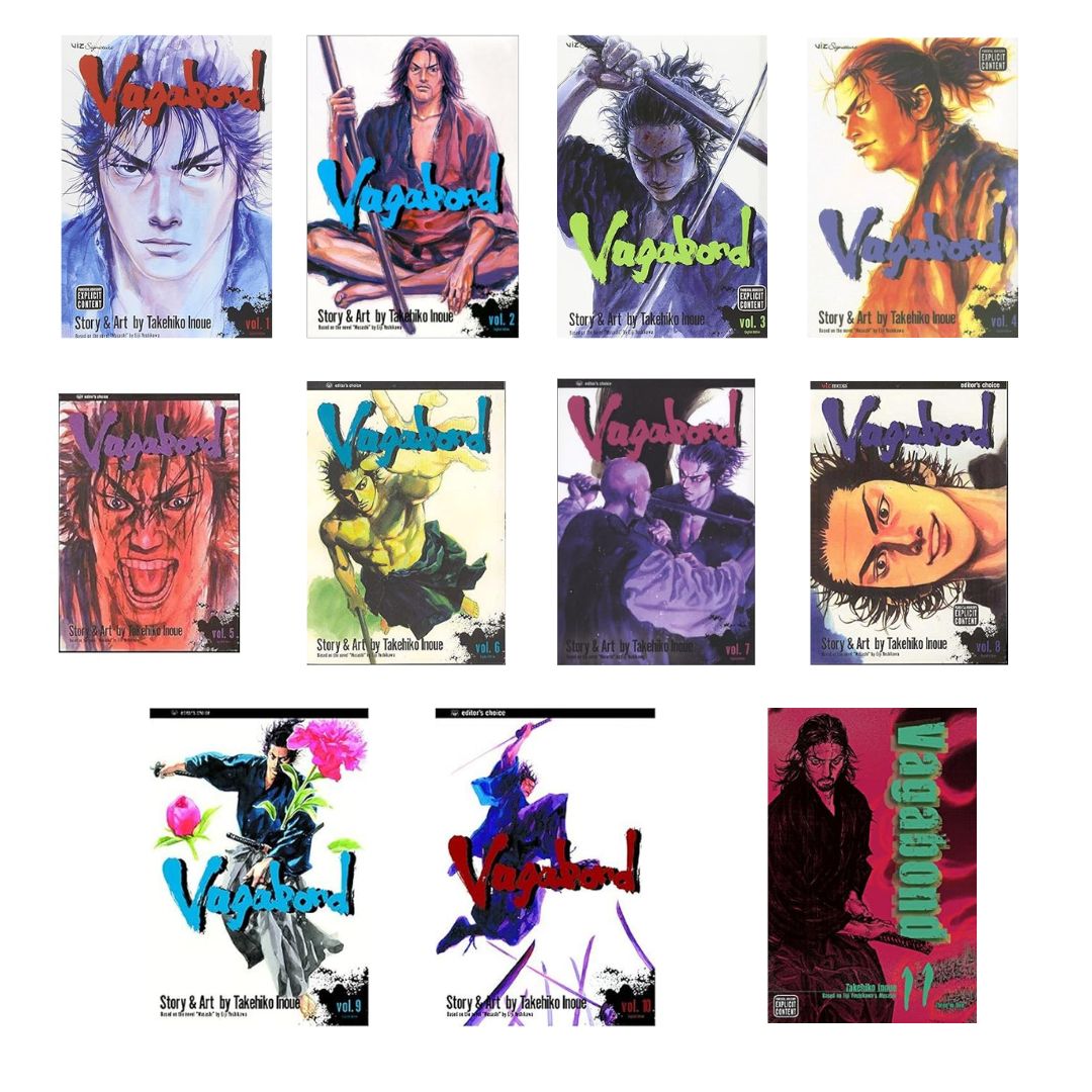 Vagabond Complete Box set (Vols. 1 to 11)