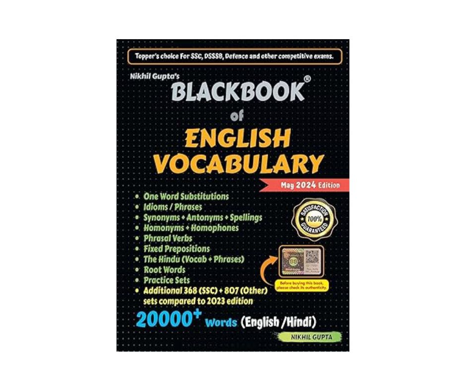 BlackBook of English Vocabulary - Nikhil Gupta