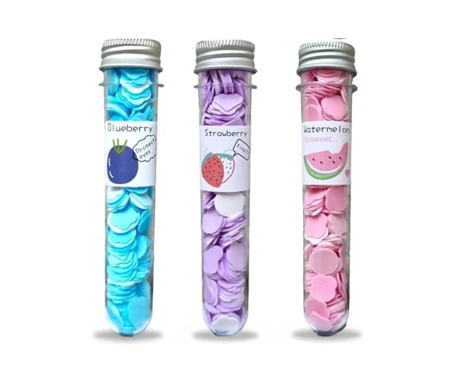 3 Pcs Travel Paper Soap Tube Shape Bottle